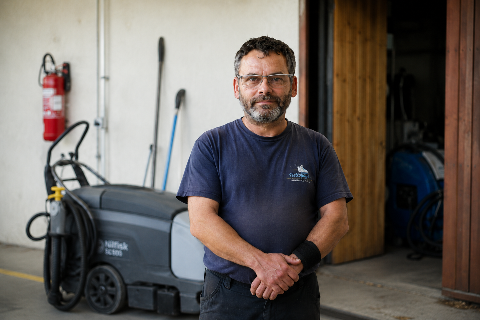 Jean-Jacques Labrunie, fondateur de Nettoyage Marmande JJL