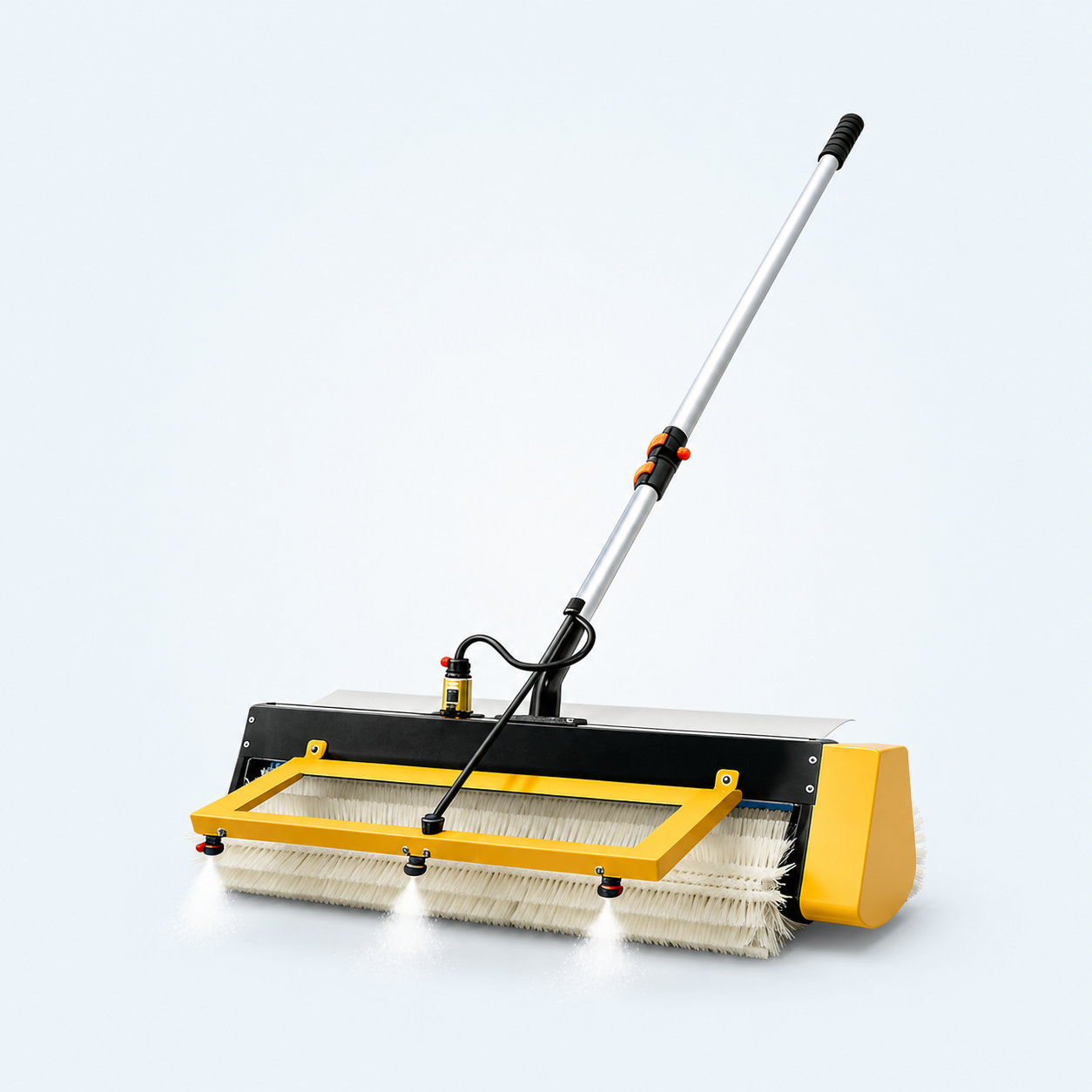 Brosse rotative professionnelle pour panneaux solaires
